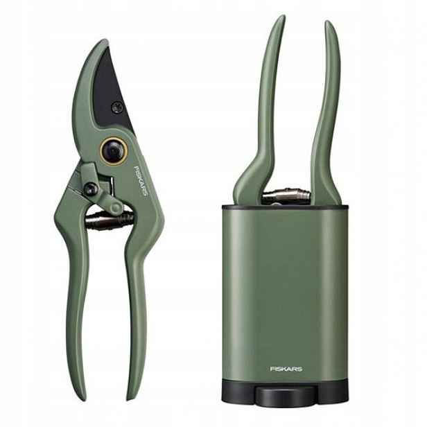 Fiskars 1075314 nůžky ruční dvousečné na keře a rostliny, čepele Nerez, vo