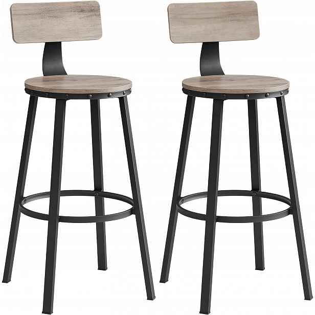 Barová Židle Songmics černý 99 cm dřevo394