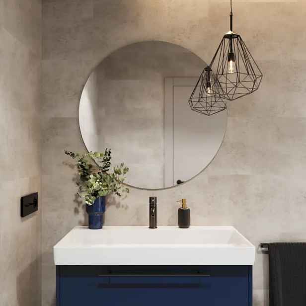 Nástěnný panel SPC Concrete Beige VILO 30x60cm 4mm