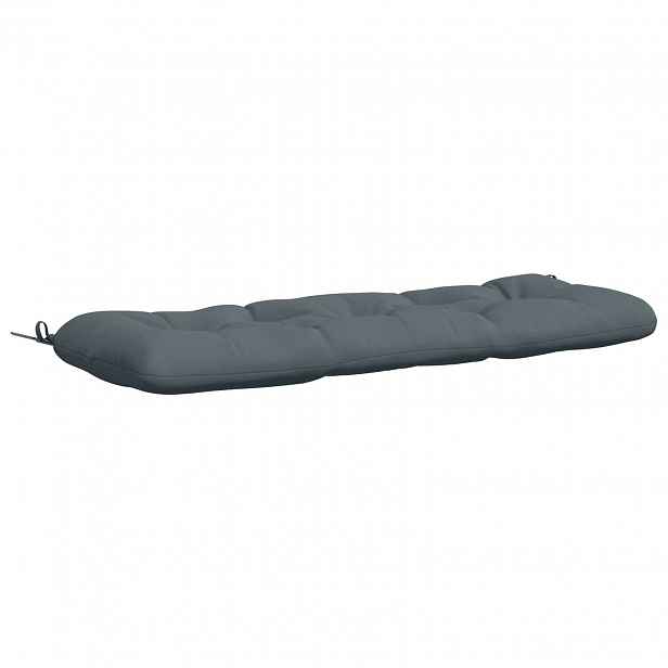 vidaXL Polštář na lavici VIANEN 100% polyester Modrá 110 x 40 x 12 cm