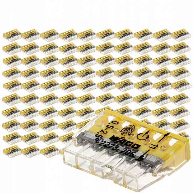 Wago 2273-205 Rychlospojka 5 x 0.5-2.5 (100 ks)