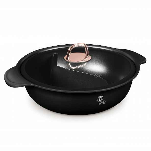 Mělký hrnec s poklicí Hot Pot 30 cm 4,2 l Berlinger Haus BH-8627