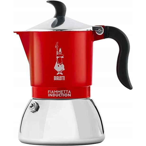 Tradiční Kávovar Bialetti Fiammetta Červený 2TZ. 100 ML