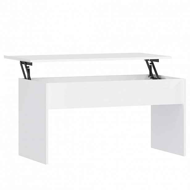 vidaXL Konferenční stolek bílý 102 x 50,5 x 52,5 cm kompozitní dřevo