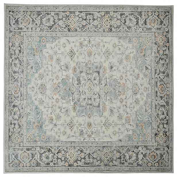 vidaXL Koberec ORIZ Krémová 200 x 200 cm 100% polyester