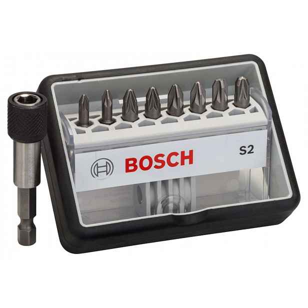 Bosch - 9dílná sada bitů PZ, délka 25 mm 2607002561