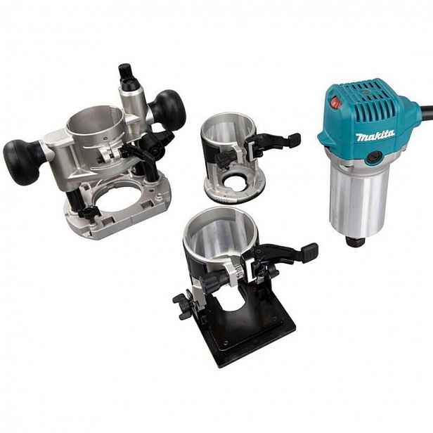 Makita - Kombinovaná frézka s příslušenstvím, 700 W RT0702CX2J