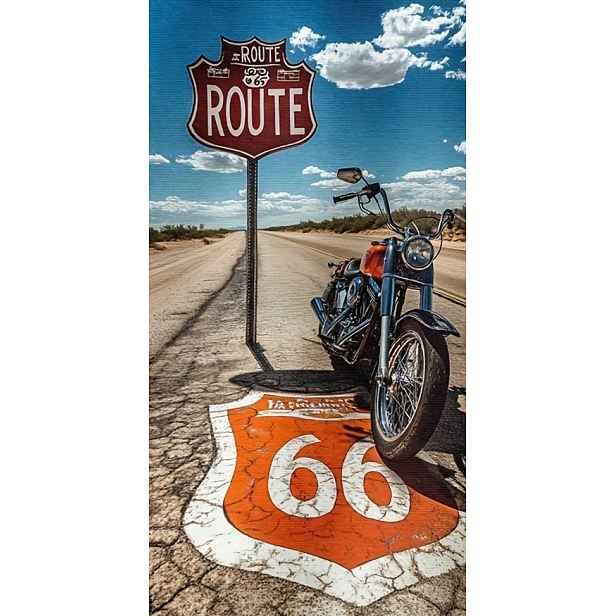 Ručník Na Motocykl Poušť Obrovský Plážový Ručník Pro Motorkáře 90x180