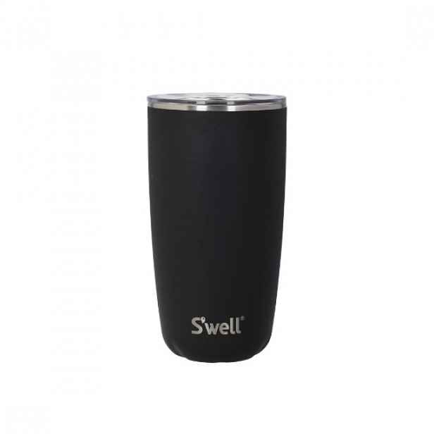 Izolovaný pohár na nápoje, nerezová ocel, 530 ml, Onyx - S'well