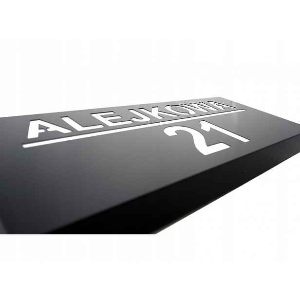 Led Číslo Na Dům Se Soumrakovým Senzorem 48x20 cm
