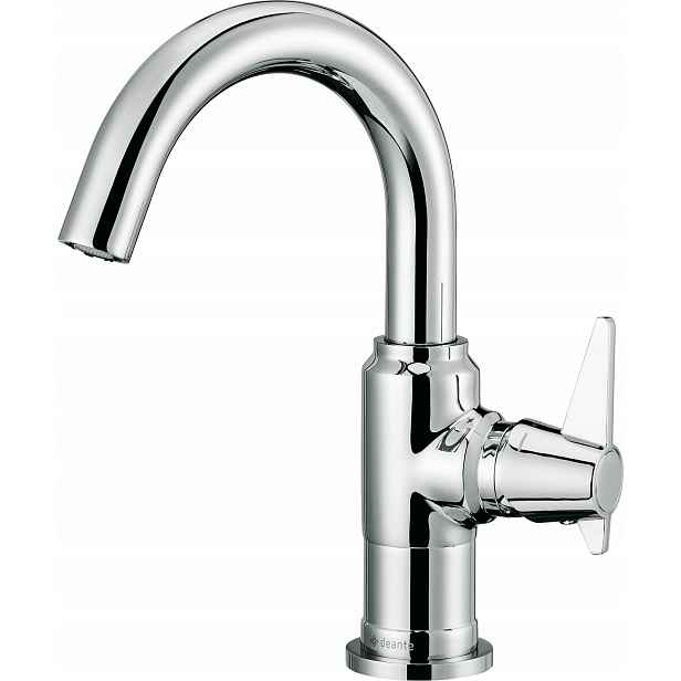 Umyvadlová baterie Deante chrom mosaz 227 mm, otočný výtokové ramínko