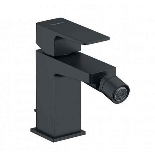 Duravit Manhattan - Bidetová baterie s výpustí, matná černá MH2400001046