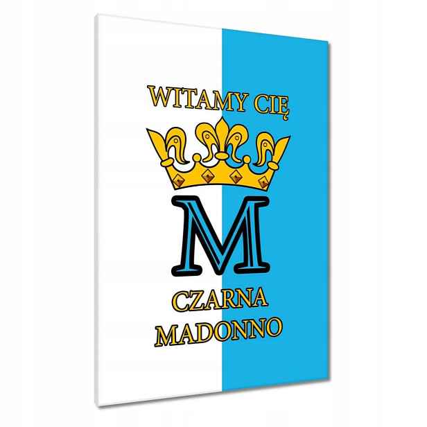 Obrazy 70x100 Vítáme tě Černá Madonno