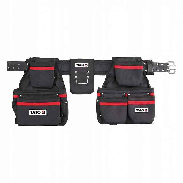 Pás na nářadí Yato YT-7400 21 kapes 130 cm s držákem na kladivo