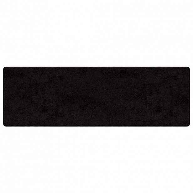 vidaXL Běhoun Černá 80 x 400 cm 100% Polypropylenový Tuf