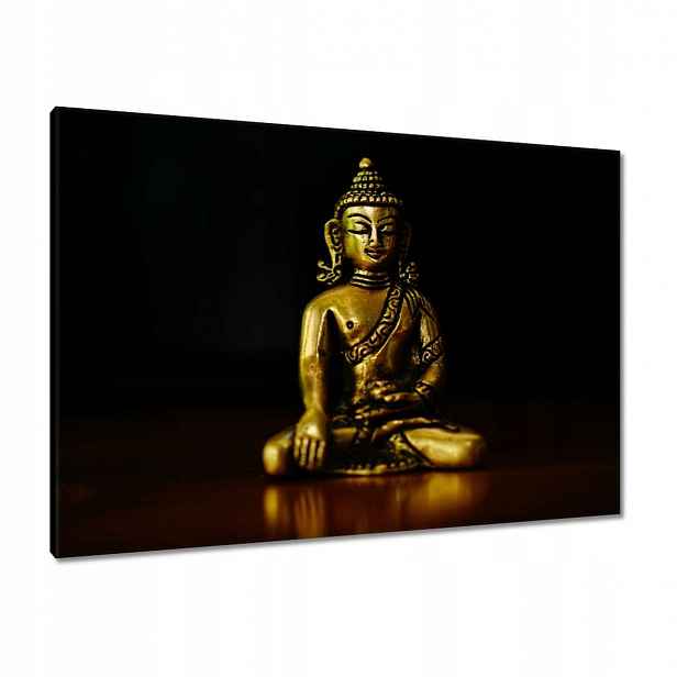 Obrazy 100x70 Zlatý Buddha Zlato