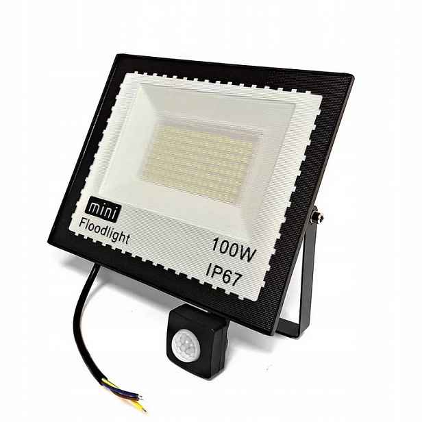 Halogen 100 W Led senzor osvětlení s pohybovým senzorem