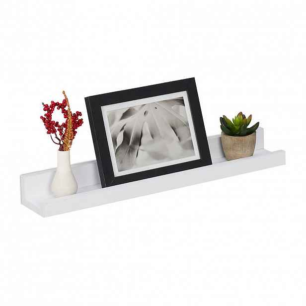 Relaxdays POLICE Bílá na obrázky MDF 48 cm