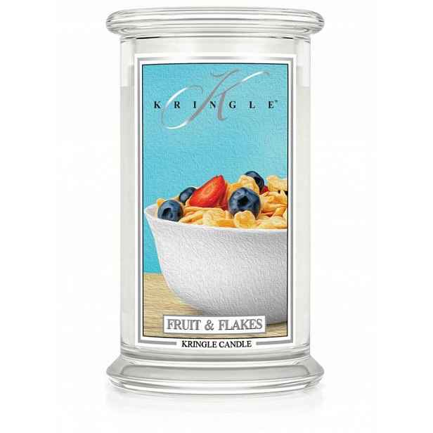 Svíčka Kringle Candle Velká Fruit & Flakes 623 g