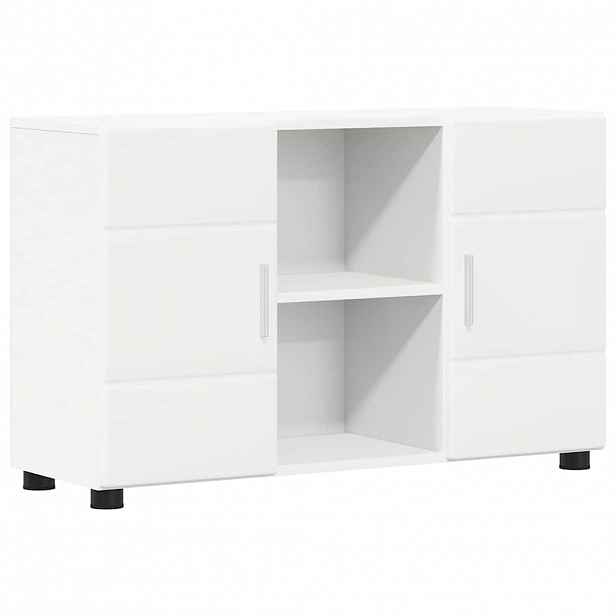 vidaXL Servírovací skříň FLORIN 88,5 x 30,5 x 55,5 cm Bílá