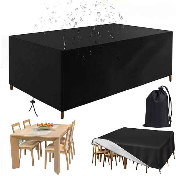 Voděodolný Obal Na Zahradní Nábytek 213x132x74 cm Silný Odolný