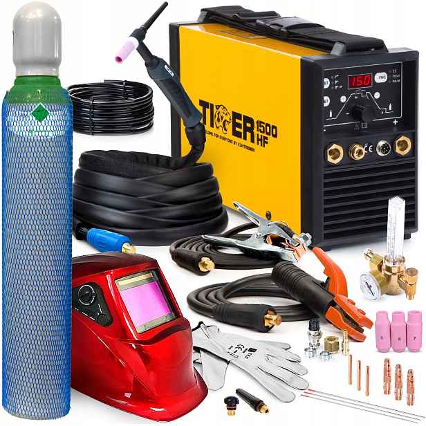 Invertorová Svářečka Invertor Tiger 1500 Hf Tig DC Puls Mma 230V 150A 4 M