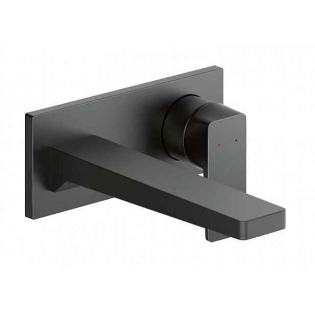 Duravit Manhattan - Umyvadlová baterie pod omítku, matná černá MH1070004046