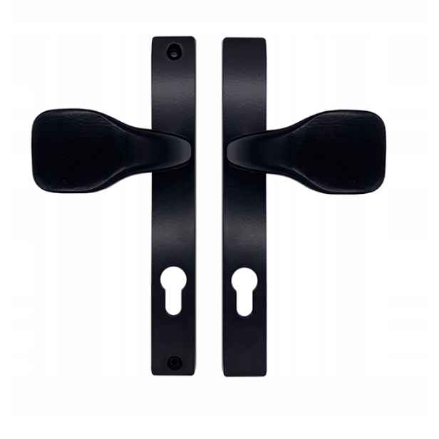 Dveřní knoflík se štítkem 72 H 240 x L 30 mm