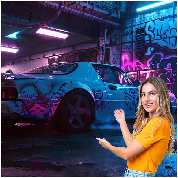 Fototapeta 3D Pro Mládež Auto Motocykl 588x280 DMSM26F