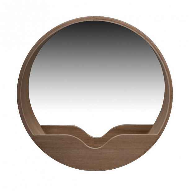 Nástěnné zrcadlo s odkládacím prostorem Zuiver Round Wall, ⌀  40 cm