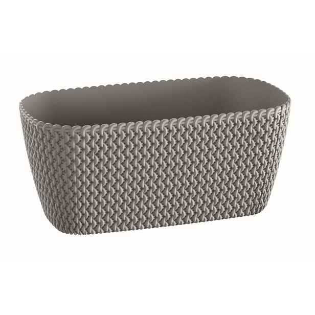 Prosperplast Truhlík SPOTY CASE šedý kámen, varianta 39,7 cm