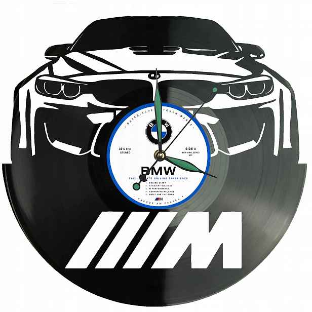 Bmw Klasický automobilový nápad na Dárek Nástěnná Dekorace z vinylových desek