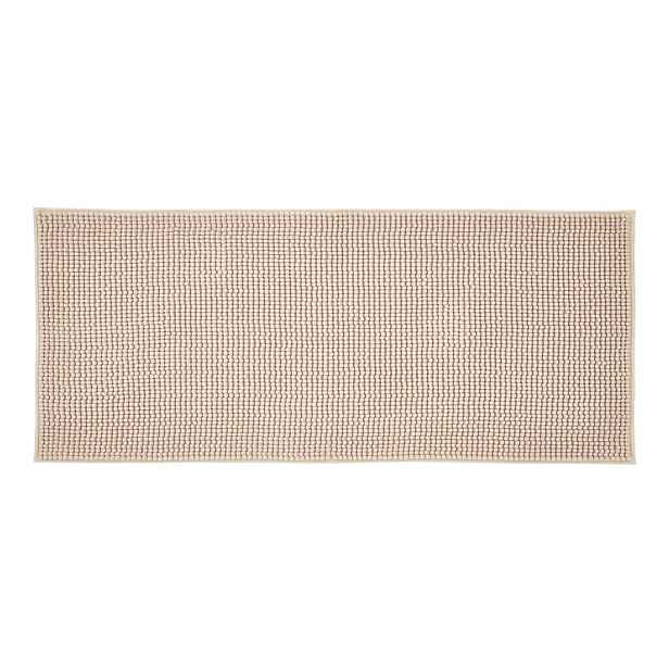 Béžová koupelnová předložka 50x120 cm Bobble – Catherine Lansfield