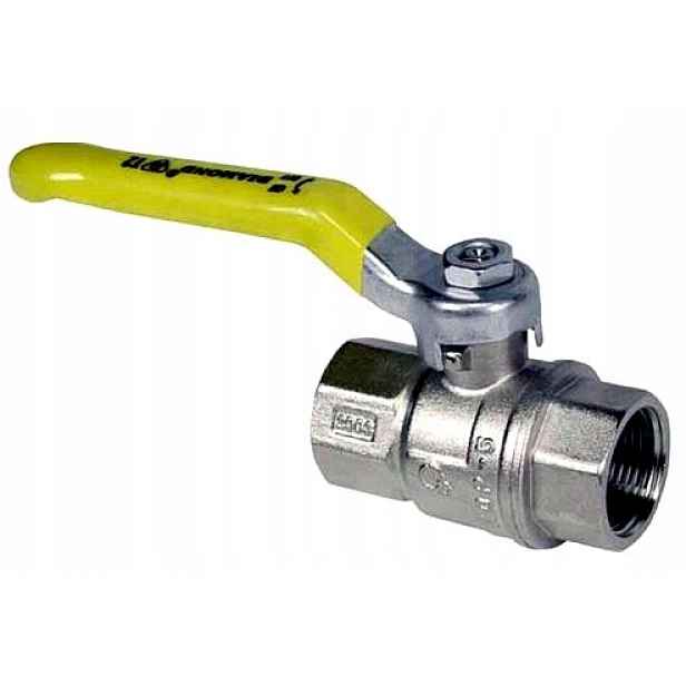 kulový kohout 1 1/4" plynový s rukojetí