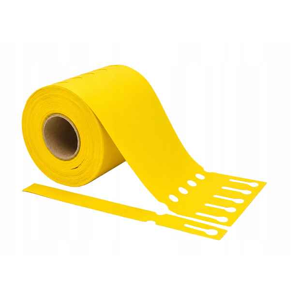 Smyčkové zahradnické/sadové etikety Žluté 200x20mm (20x200) 1000ks