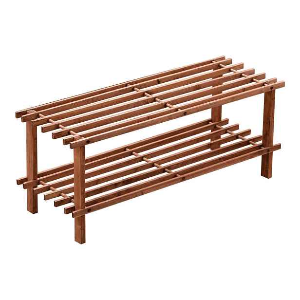 Botník z cedrového dřeva v přírodní barvě 74x30x26 cm Parker – Premier Housewares