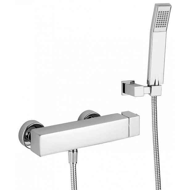 Paffoni Level - Sprchový set s baterií, chrom LEC168DCR
