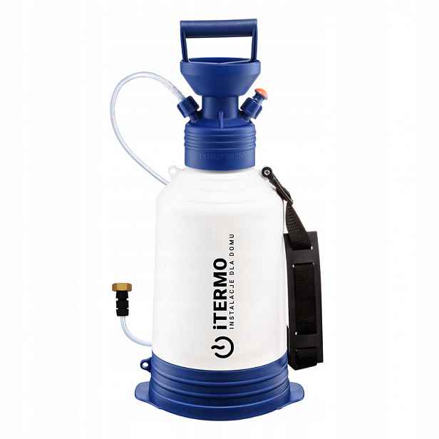 Ruční čerpadlo 6 L pro plnění instalací C.o. Co