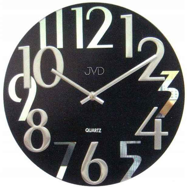 Skleněný Efektní Nástěnný Hodinový Stroj Jvd HT101.2