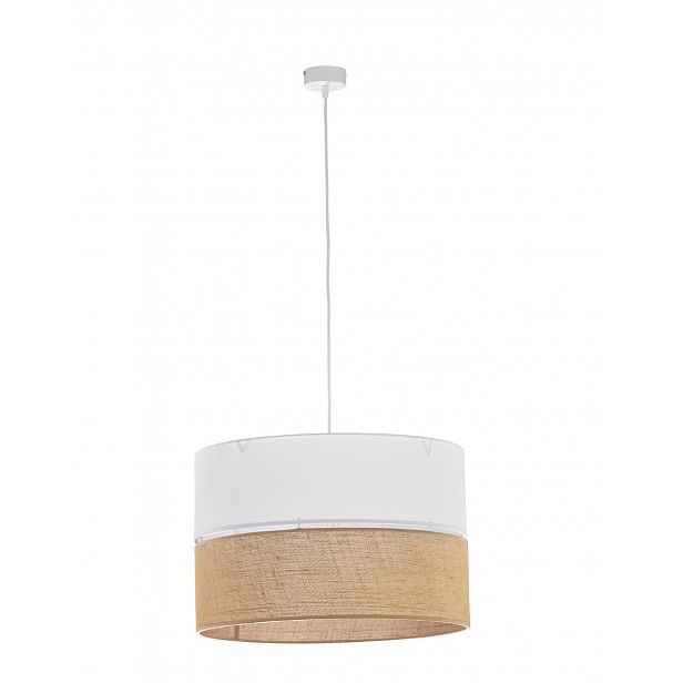 TK Lighting - Závěsná lampa nad stůl Linobianco