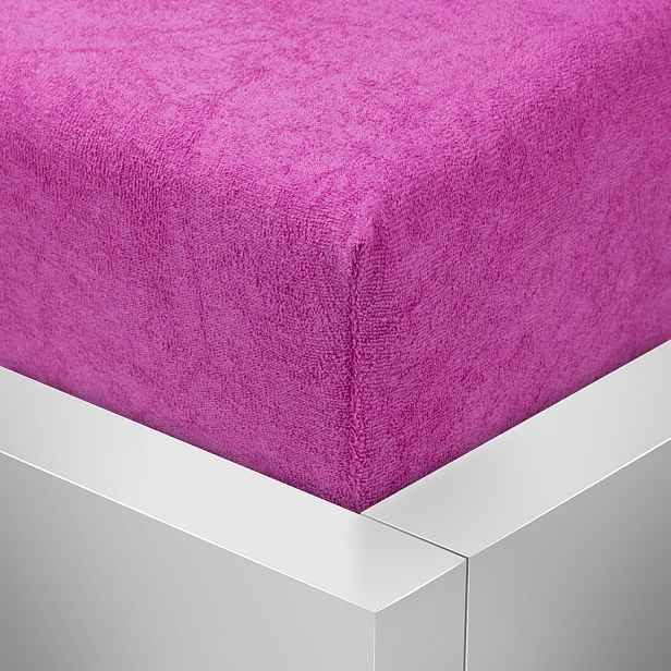 TP Froté prostěradlo 180x200 Premium - Růžová