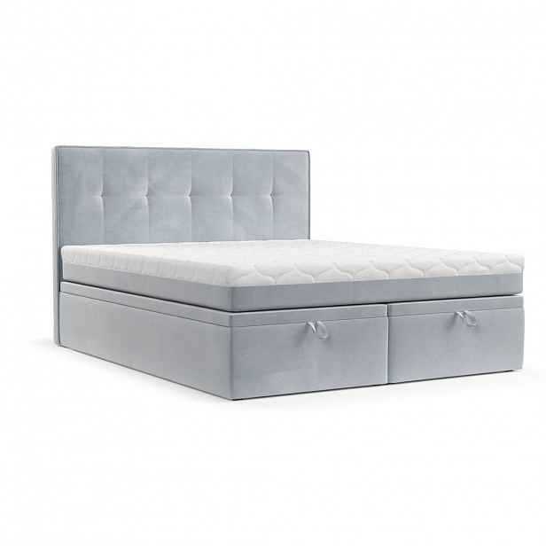 AltaBeds POSTEL BOXSPRING ARIVO 180/200 Světle šedá