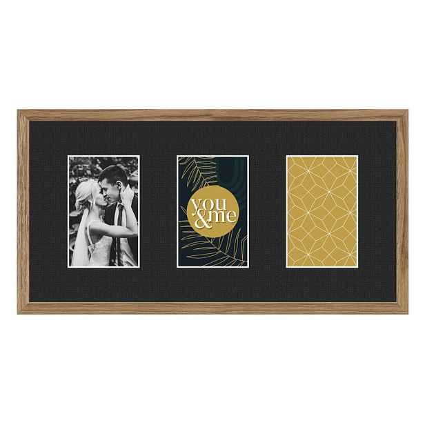 Rámeček 25x48 cm Kyoto Black – Styler