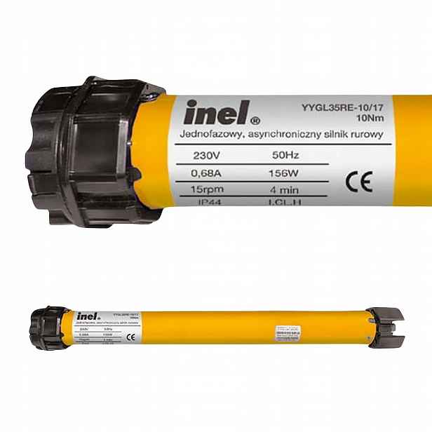 Inel motor pro rolety N-10RE 10/17 pro trubky Ø40 radio detekce překážek