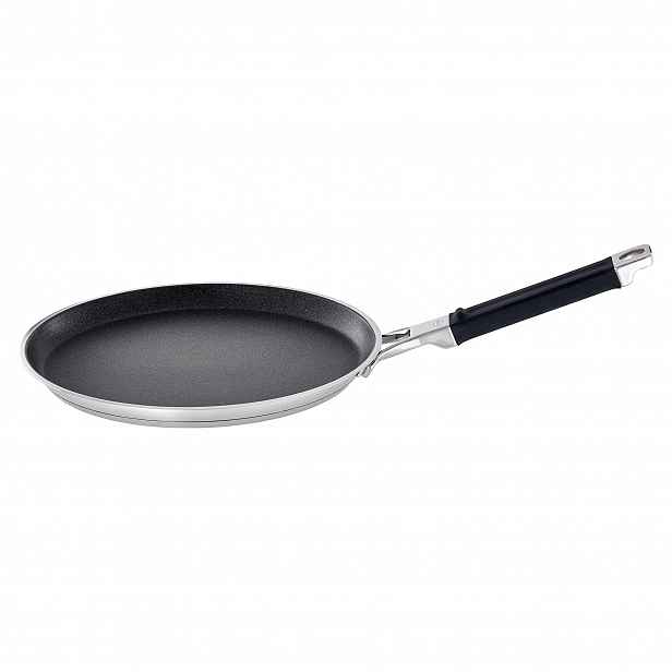 Rösle Nerezová pánev na palačinky s nepřilnavým povrchem Silence Pro, 28 cm 91979