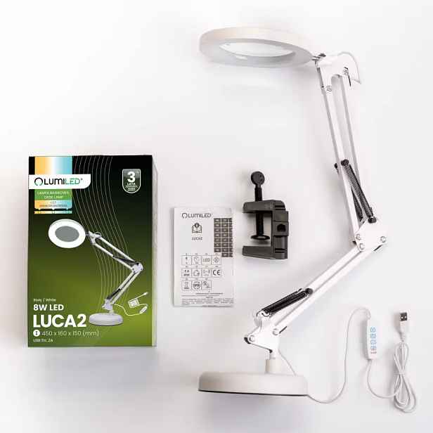 SVITIDLO LUCA 7W WHITE LB1