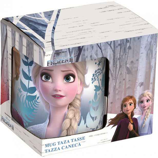 TEMU Porcelánová hrnek Frozen Clouds 235 ml (8 Oz) v dekorativní krabičce