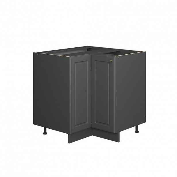 Vicco ROHOVÁ SKŘÍŇKA Fame-Line Anthrazit-Gold Landhaus 80.5 cm bez pracovní desky
