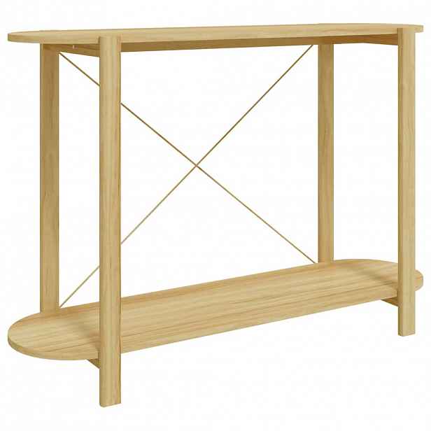 vidaXL Konzolový stolek 110 x 38 x 75 cm kompozitní dřevo