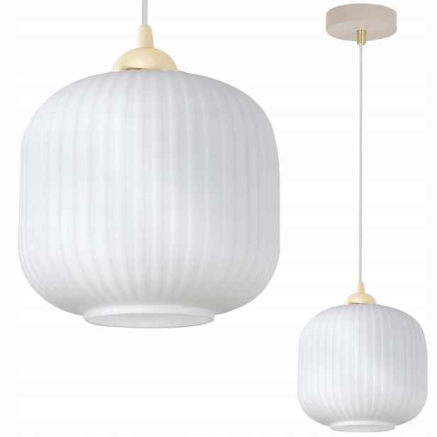 Závěsná Stropní Lustrová Lampa Kašmírově Zlatá Glamour Do Kuchyně Obývacího Pokoje